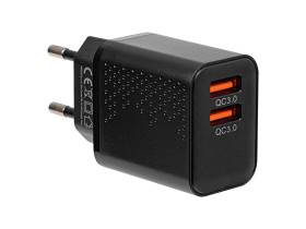 Ładowarka sieciowa 2xUSB 5V/3.0A BLOW