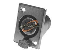 MIKROFONOWE GNIAZDO 5 PIN DO OBUDOWY METALOWE