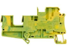 Złączka szynowa ochronna 4mm2 śrubowa/wtykowa zielono-żółta UT 4-QUATTRO/ 2P 3060319