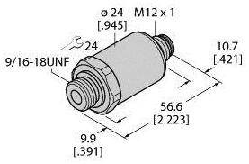 Turck Przetworniki ciśnienia 1 szt. PT600R-2021-U6-H1143/X