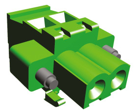 Złącze PCB 2 -pinowe raster 5.08mm Montaż na panelu TE Connectivity