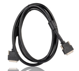 Kabel SCSI złacze A Męskie złacze B Męskie długość 2m Śruba skrzydełkowa Czarny