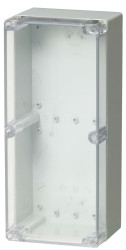 Obudowa ogólnego użytku Poliwęglan szerokość zew. 121 mm długość zew. 340 mm wys. zew. 150 mm Fibox IP67