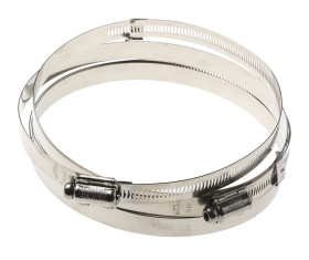 Zacisk do znaków średnica wew 250 → 340mm śrubowa Tamtorque Stal nierdzewna szerokość 16mm