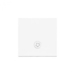 Simon 55 Klawisz pojedynczy z oczkiem z piktogramem dzwonek do: SP1M Biały mat TKWD1L/111