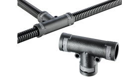 Rurka osłonowa Czarny Poliamid 6 PMA Uster