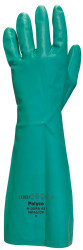 Rękawice robocze rozmiar: 9 materiał: Nitryl zerwanie: 0 ścieranie: 4 zastosowanie: Odporność na działanie substancji