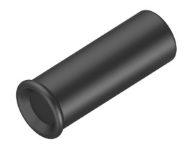 Gniazdo pod elementy dyskretne, Żeński, 18 → 17 AWG, 7.5A