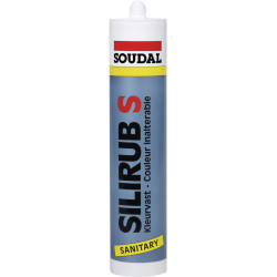 Soudal 9305 Silirub N Silicone Sealant Oak Colour Elastic 310 pieces