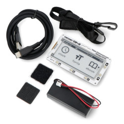 Badger 2040 - płytka z RP2040 i ekranem e-paper 2,9'' 296x128px + akcesoria - Pimoroni PIM610