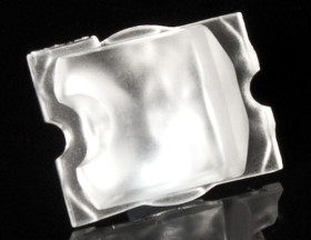 Soczewka LED Street Lighting 19.6 x 15.4 x 8.35mm, do użytku z Cree XB-D, Cree XP-E, Cree XP-G, LG H35B0, LG H35C0,