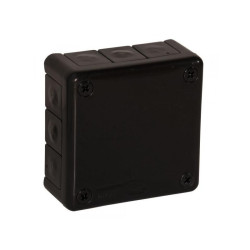 Puszka n/t IP55 98x98x42 czarna VP-41 041-05 ViPlast
