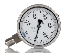 Manometr -1 →0bar 100mm G 1/2