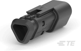 Złącze samochodowe 3-pinowe Deutsch 2-rzędowe Żeński 13A DEUTSCH DT Montaż na kablu Śruba Obudowa złącza samochodowego