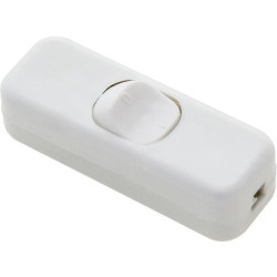 Przełącznik elektryczny przelotowy biały 3A / 230V