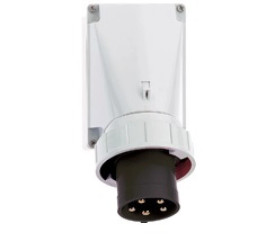 Wtyczka odbiornikowa naścienna GT 63A 4p 500V 7h IP67 24342