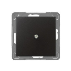 IMPRESJA Zaślepka do ramki antracyt Z-1Y/m/50