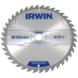 IRWIN&#xAE; 1897214 General Purpose Table &amp; Mitre Saw Blade 315 x 30mm x 40T ATB