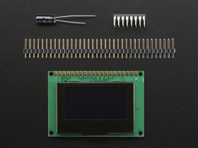 Adafruit Monochrome 1.54" 128x64 OLED Graphic Display Module Kit