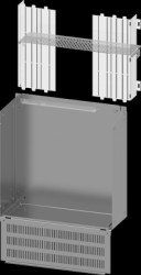 Subdivision, metal/plastic, (W x H x D) 600 x 1225 x 400 mm, 8PQ5000-4BA34