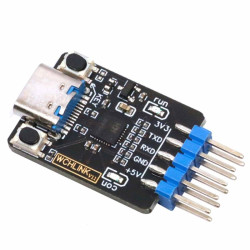 Programator ARM STM32 RISC-V WCHlink st-link USB-C