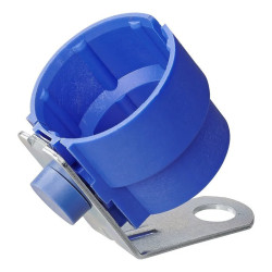 Uchwyt wtyczki przyczepy 7/13pin wtyku niebieski