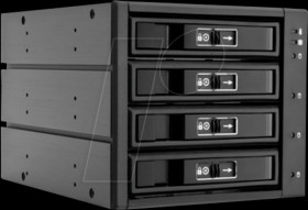 CBP-3141SAS Mobile rack 3x 5.25 for 4x 3.5/2.5 SAS/SATA