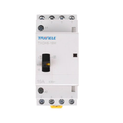 STYCZNIK MODUŁOWY sterowanie ręczne 16A/4NO/230VAC