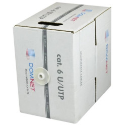 Kabel UTP kat.6 U/UTP 4x2x0,51 domNET 305m