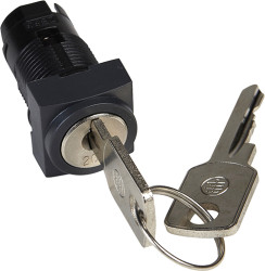 Przełącznik obrotowy kluczykowy 3-pozycyjny wycięcie: 16mm Zatrzask Schneider Electric