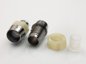 Oprawka plastikowa LED 5mm chrom RTP-50HB-CHROM