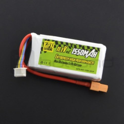Pakiet Li-Pol GPX Extreme 1550mAh 45C 3S 11,1V