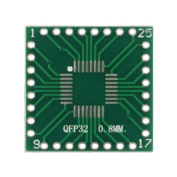 Adapter PCB QFP32/SSOP32 na DIP32