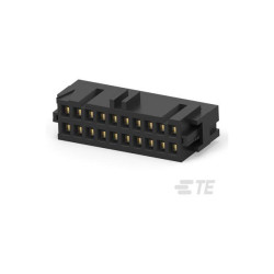 TE Connectivity 2-215882-0 Connector Female 20 Contacts 2 Rows 0.1 Shrouded