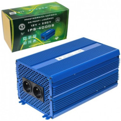 Przetwornica napięcia 12V / 230V czysty SINUS 2000/4000W + tryb Eco AZO Digital IPS-4000S ECO MODE