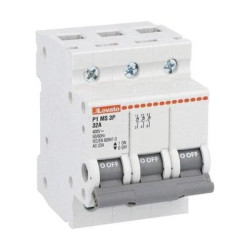 Rozłącznik izolacyjny modułowy 3P, 40A w AC22A P1MS3P040