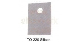 TO-220 silicon insulating pads (10 pack)