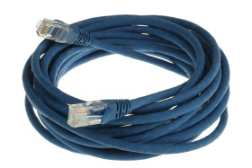 Kabel Ethernet Cat5e długość 5m Z zakończeniem RS PRO LSZH średnica 5.5mm
