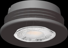 100-605.01 MAXI flat recessed ceiling enclosure for recessed spotlights, bl