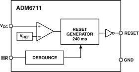 Microprocessor Supervisory Circuit in 4-Lead SC70