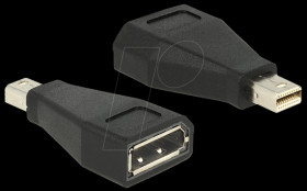 65238 Adaptor mini DP 1.2 plug > DP jack
