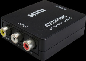 CS 37 L AV to HDMI converter, with upscaler