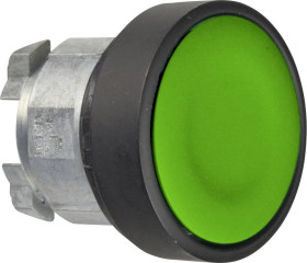Schneider Electric ZB4BA37 ZB4BA37 Element czołowy dla przycisku resetowalny (Ø) 22 mm nieoznakowany czarny, zielony 1 s