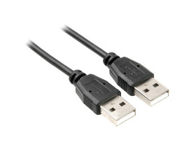 Przewód USB 2.0 Typ-A wtyk-wtyk 1,8m AK-USB-11 Akyga