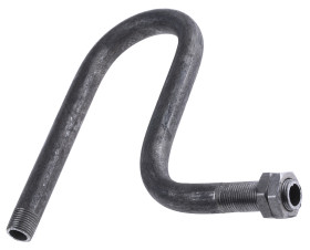 Mild steel U syphon,1/2in BSP