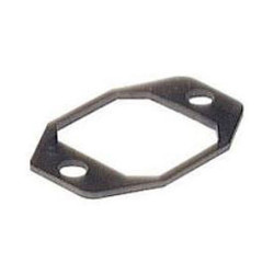 Hirschmann 733 415-002 G 30 E-2 Flat Gasket for Panel Mounted Connectors Black
