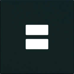 Lumina Płytka czołowa do gniazda ładowania USB czarny WXD112C