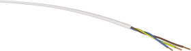 Przewód zasilania VER H05VV-F 3G0,75ws Eca Ri100, H05VV-F, 3 G 0.75 mm², biały, 100 m