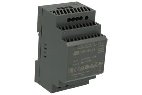 Przetwornica; DDR-60L-24; 60W; 18÷75V DC; 24V DC; 2,5A; DC/DC; na szynę DIN; plastikowa obudowa; MW Power