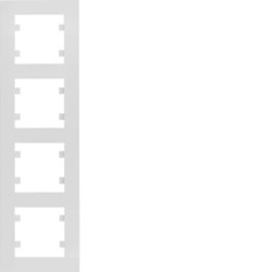 Lumina intense Ramka 4-krotna pionowa biała WL5640